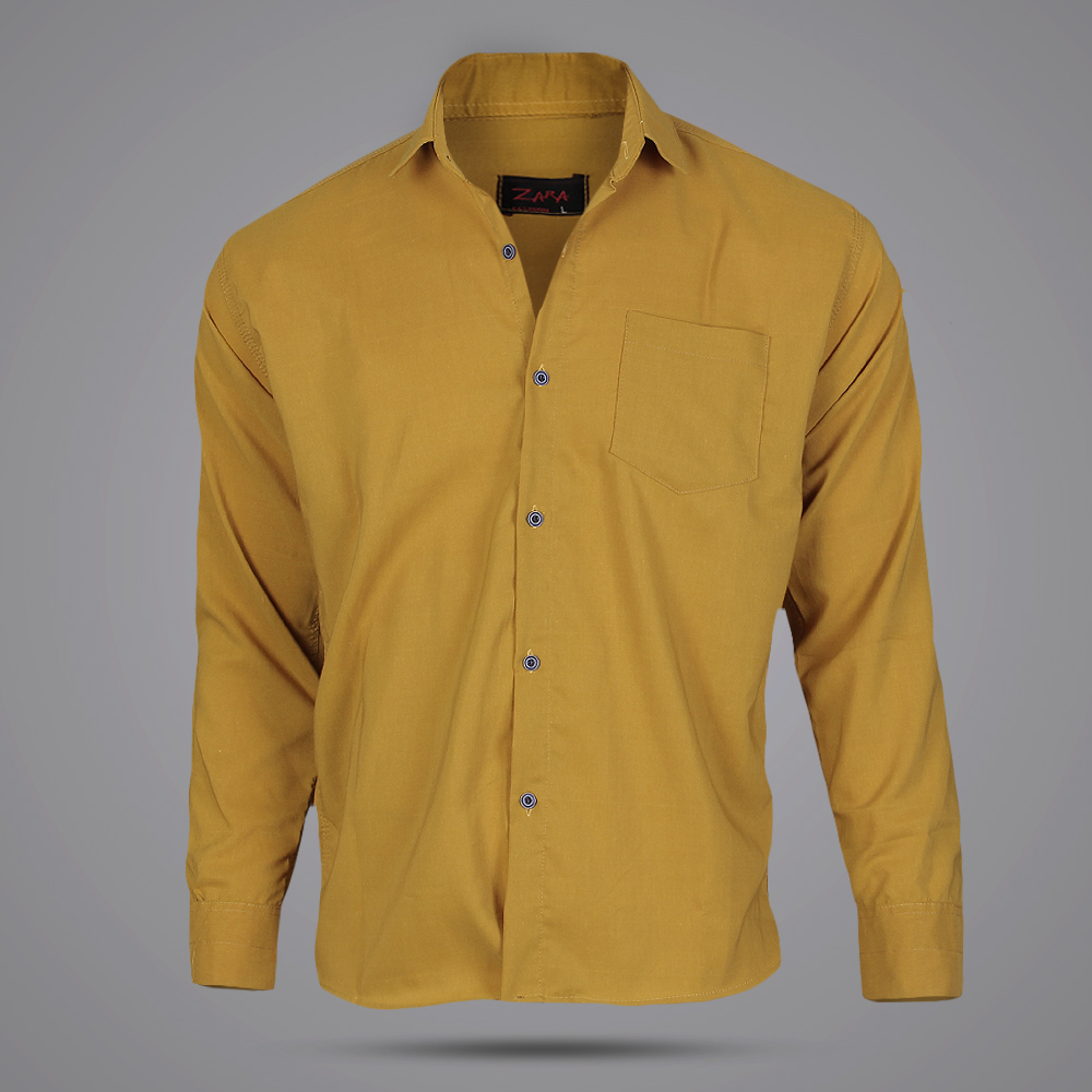 پیراهن اسپرت مدل ZARA زرد